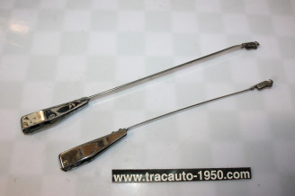 PAIRE DE BRAS D'ESSUIE GLACE SEV MARCHAL 97663 L/305-260mm...PANHARD VLL AUTOS DIVERS