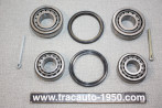 KIT ROULEMENTS DE ROUE AVANT D/G SKF VKBA 563...RENAULT R4 4L
