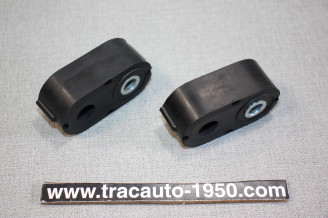 PAIRE DE SILENT BLOC DE BARRE STABILISATRICE...RENAULT R4 4L
