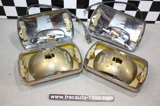 PAIRE DE FEUX ADDITIONNELS AB CIBIE IODE 35...AUTOS ANCIENNES DIVERS