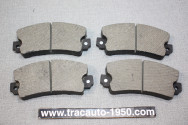 JEU DE PLAQUETTES DE FREIN AVANT JURID D2057...R4 R5 R6 R12 RODEO ALPINE