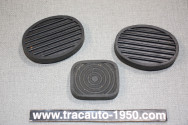 JEU DE 3 CAOUTCHOUC COUVRES PEDALES 6473...AUTOS DIVERS COLLECTIONS