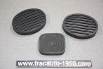 JEU DE 3 CAOUTCHOUC COUVRES PEDALES 6473...AUTOS DIVERS COLLECTIONS