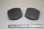 JEU DE 2 CAOUTCHOUC COUVRES PEDALES 6440...RENAULT ESTAFETTE