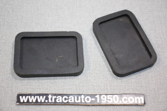 JEU DE 2 CAOUTCHOUC COUVRES PEDALES...AUTOS DIVERS