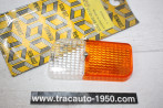CABOCHON AVANT GAUCHE BICOLORE CIBIE 20.76A...RENAULT R4 4L BERLINE 1977/1992
