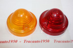 LOT DE 2 CABOCHONS DE FEUX ARRIERES D/G AXO...2CV AMI 6 MEHARI HY D...