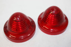 PAIRE DE CABOCHONS DE FEU ARRIERE DROIT / GAUCHE SEIMA 183C...CITROEN 2CV DS BREAK AMI 6 MEHARI