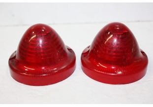 PAIRE DE CABOCHONS DE FEU ARRIERE DROIT / GAUCHE SEIMA 183C...CITROEN 2CV DS BREAK AMI 6 MEHARI
