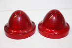 PAIRE DE CABOCHONS DE FEU ARRIERE DROIT / GAUCHE SEIMA 183C...CITROEN 2CV DS BREAK AMI 6 MEHARI