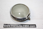 PLAFONNIER ROND VERRE DEPOLI D/100mm...AUTOS ANCIENNES DUVERS