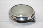 PLAFONNIER ROND VERRE DEPOLI D/100mm...AUTOS ANCIENNES DUVERS