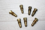 LOT DE 7 GICLEURS POUR CARBURATEURS SOLEX...AUTOS DIVERS