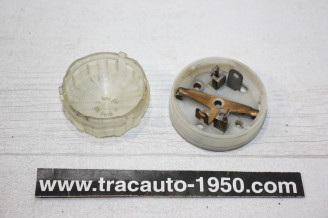 PLAFONNIER PK LMP 324D2B Ø 58mm...RENAULT 4CV DAUPHINE