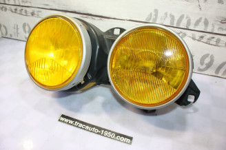 BLOC OPTIQUES DOUBLES GAUCHE BOSCH H1/H1...BMW Série 3 E30 Phase 1