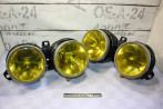 PAIRE DE BLOCS OPTIQUES DOUBLE D/G BOSCH H1/H1...BMW E30 PHASE 1