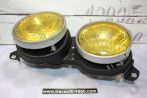 BLOC DOUBLE OPTIQUES GAUCHE JAUNE HELLA H1/H1...BMW Série 3 E30 Phase 1