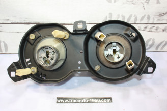 BLOC DOUBLE OPTIQUES GAUCHE JAUNE HELLA H1/H1...BMW Série 3 E30 Phase 1