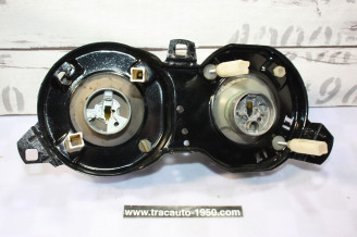 BLOC DOUBLE OPTIQUES DROIT JAUNE HELLA H1/H1...BMW Série 3 E30 Phase 1