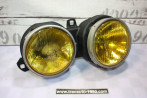BLOC DOUBLE OPTIQUES DROIT JAUNE HELLA H1/H1...BMW Série 3 E30 Phase 1