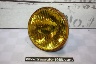 OPTIQUE DE PHARE ROUTE JAUNE HELLA GAUCHE H1 Ø/145mm...BMW E30 SERIE 1