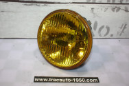 OPTIQUE DE PHARE ROUTE JAUNE HELLA GAUCHE H1 Ø/145mm...BMW E30 SERIE 1