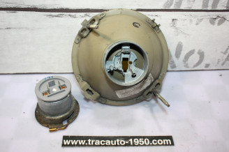 OPTIQUE DE PHARE ROUTE JAUNE HELLA GAUCHE H1 Ø/145mm...BMW E30 SERIE 1