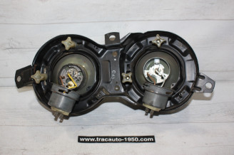 BLOC OPTIQUE DOUBLE DROIT HELLA H1/H1 1D3004105-491 ...BMW Série 3 E30 Phase 2