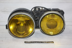 BLOC OPTIQUE DOUBLE GAUCHE HELLA H1/H1...BMW Série 3 E30 Phase 2