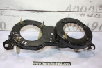 SUPPORT METAL DE DOUBLE OPTIQUES DE PHARE DROIT...BMW E30 S1 PHASE 1