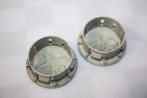 2 CENTRES DE ROUE PEUGEOT 962968077 Ø/60mm...PEUGEOT DIVERS