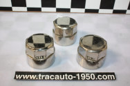 3 CENTRES DE ROUES FILETEES LBM1186 Ø/46mm...AUTOS ANCIENNES COLLECTION