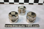 3 CENTRES DE ROUES FILETEES LBM1186 Ø/46mm...AUTOS ANCIENNES COLLECTION