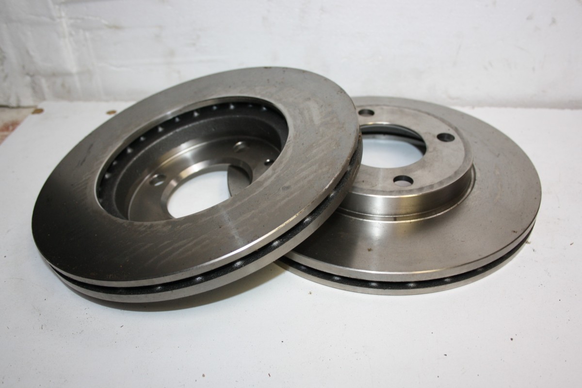 PAIRE DE DISQUES DE FREINS AVANTS ATE 420123...AUDI VOLKSWAGEN SEAT voir descriptif
