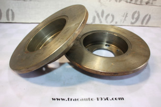 PAIRE DE DISQUE DE FREINS AV/AR Ø 227mm...FIAT LANCIA AUTOBIANCHI