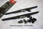 2 BALAIS D'ESSUIE GLACE SEV MARCHAL M28 L/280mm...RENAULT R4 ET DIVERS