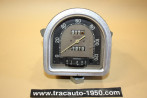 COMBINE BLOC COMPTEUR 6V JAEGER 120km/h...RENAULT 4CV 1947/1951