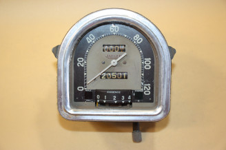 COMBINE BLOC COMPTEUR 6V JAEGER 120km/h...RENAULT 4CV 1947/1951