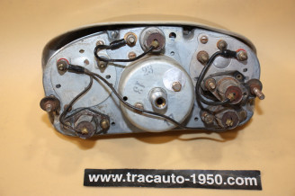 COMBINE BLOC COMPTEUR 6V JAEGER 120km/h...RENAULT 4CV 1956/1961