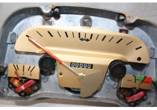 COMBINE BLOC COMPTEUR 6V JAEGER 150kmh...DAUPHINE GORDINI 6v R1091