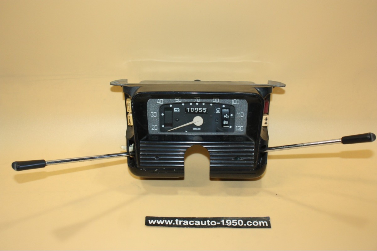 TABLEAU DE BORD 6V JAEGER 120km/h...RENAULT R3 4L R4 1961/1963