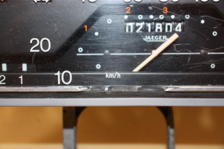COMBINE BLOC COMPTEUR 12V JAEGER 140 KM/H...RENAULT R4 4L 1975/82