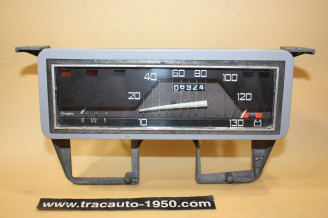 COMBINE BLOC COMPTEUR 12V ED VGLIA 130 KM/H...RENAULT R4 4L 1975/82