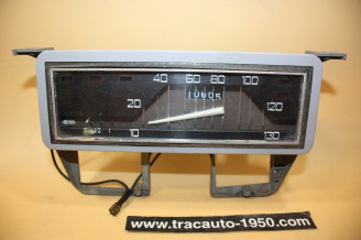 COMBINE BLOC COMPTEUR 12V ED VGLIA 130 KM/H...RENAULT R4 4L 1975/82