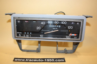 COMBINE BLOC COMPTEUR 12V ED VEGLIA 140 KM/H...RENAULT R4 4L 1975/82