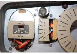 BLOC COMPTEUR INCOMPLET JAEGER 6v 160km/h...RENAULT FREGATE 1952/1955