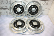 JEU DE 4 ENJOLIVEURS DE ROUE Ø/260mm...TRIUMPH ROVER FIAT PEUGEOT...