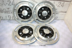 JEU DE 4 ENJOLIVEURS DE ROUE Ø/260mm...TRIUMPH ROVER FIAT PEUGEOT...
