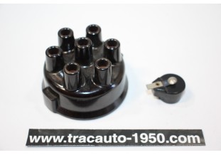 KIT TETE/ROTOR 452/406 pour ALLUMEUR DELCO REMY 6 CYLINDRES...GMC CHEVROLET TRIUMPH KAISER voir descriptif