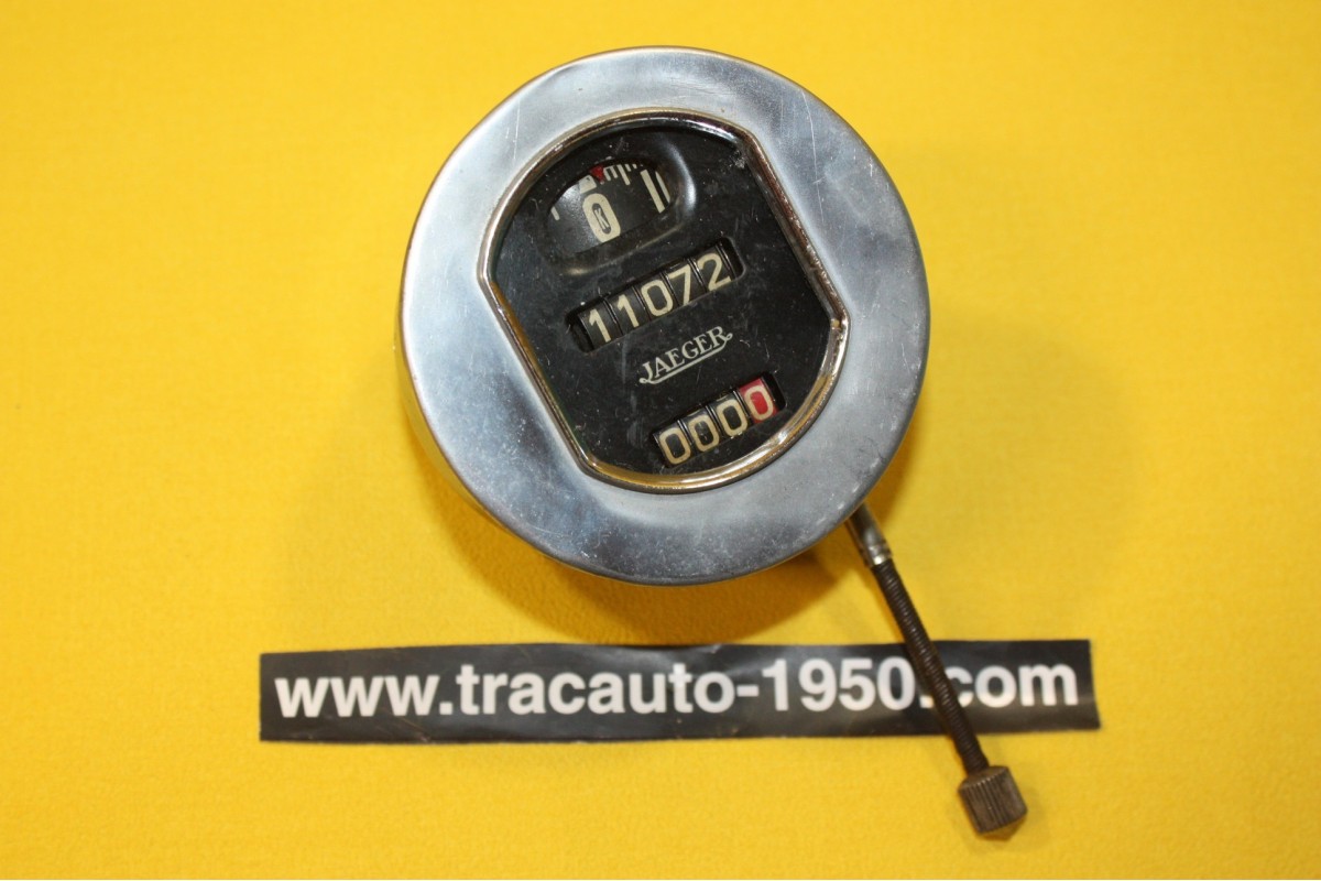 COMPTEUR DE VITESSE ET KM JAEGER 120km/h...AUTOS ANCIENNES DIVERS